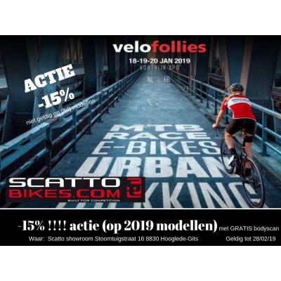 Velofollies -15% Actie